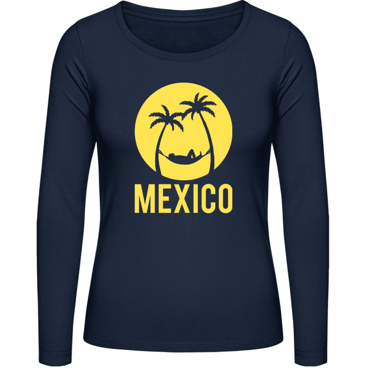 Mexico Lifestyle Vrouwen Lange Mouw Shirt contain pic