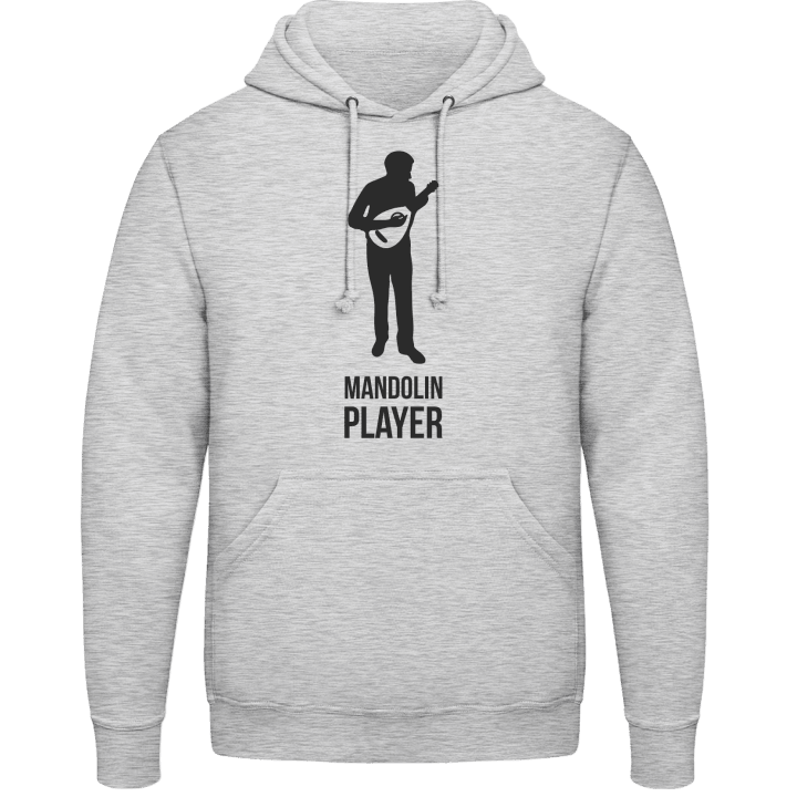 Mandolin Player Silhouette Hoodie contain pic