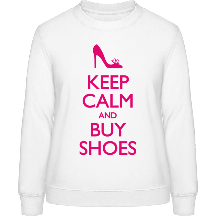 Keep Calm and Buy Shoes Frauen Sweatshirt 0 image