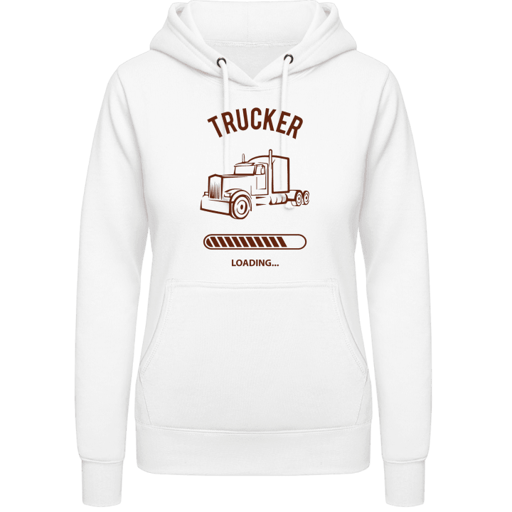 Trucker Loading Women Hoodie contain pic