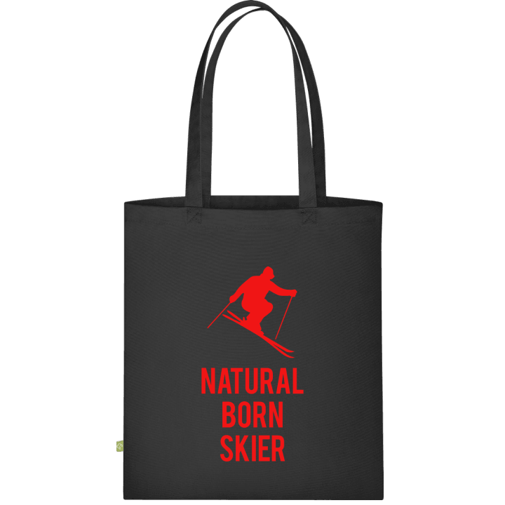 Natural Born Skier Stofftasche contain pic