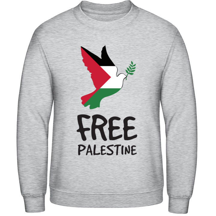 Free Palestine Dove Of Peace Sweatshirt contain pic