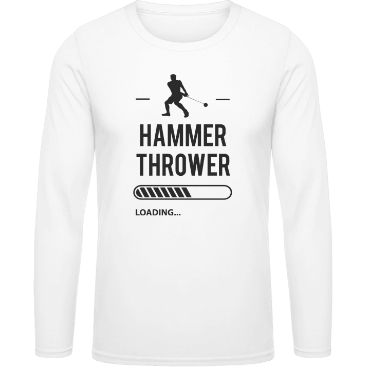 Hammer Thrower Loading Shirt met lange mouwen contain pic