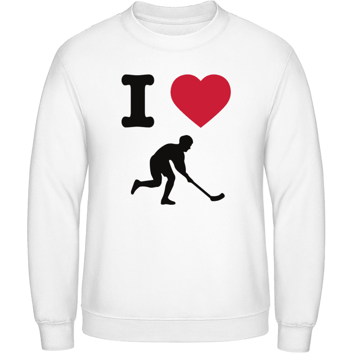 I Love Hockey Sweatshirt 0 image