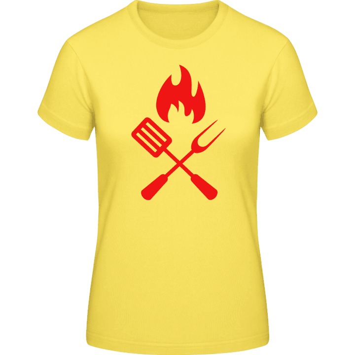 Grilling Kitt Vrouwen T-shirt contain pic