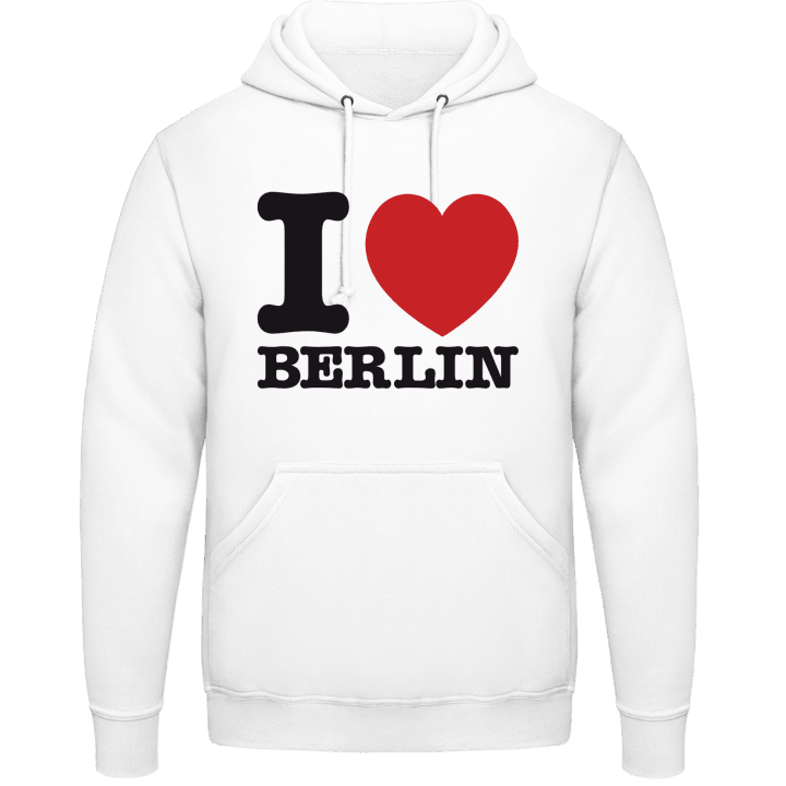I love Berlin Sweat à capuche contain pic