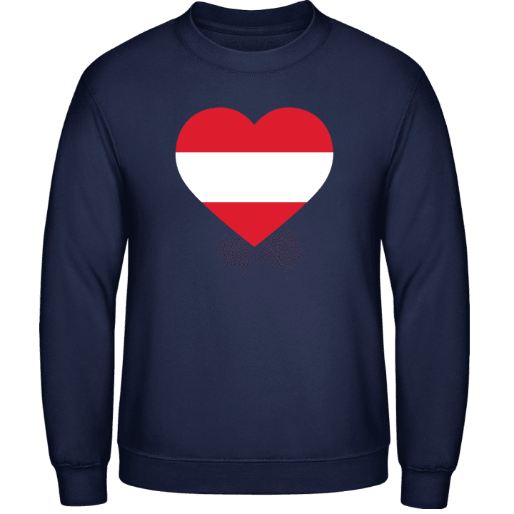 Austria Heart Sweatshirt contain pic
