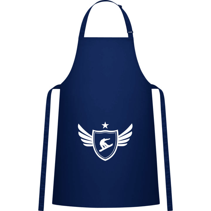 Skateboarder Winged Kitchen Apron contain pic