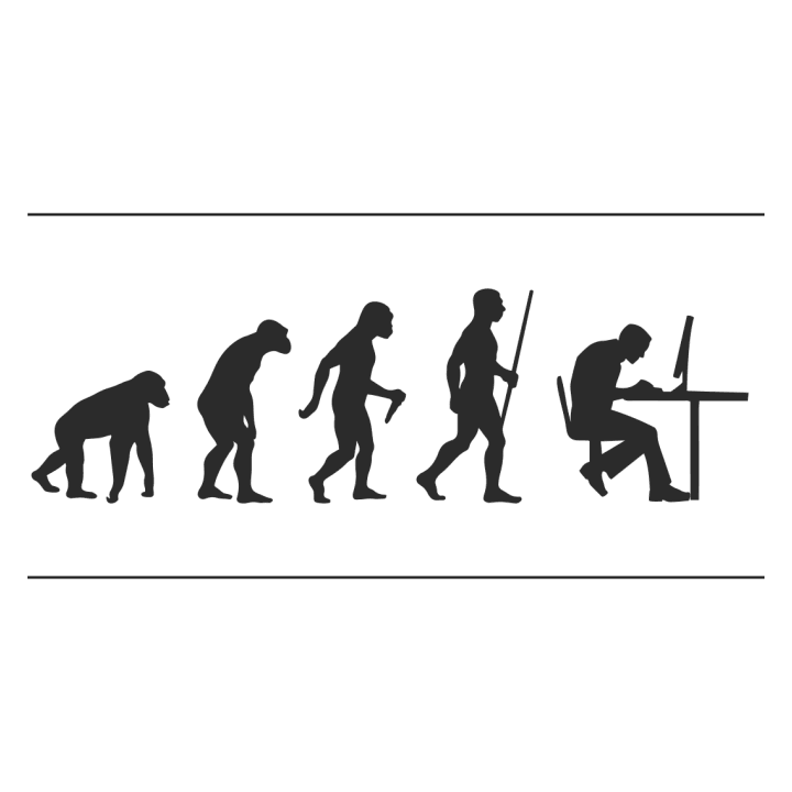 Funny Evolution Geek T-shirt för bebisar 0 image