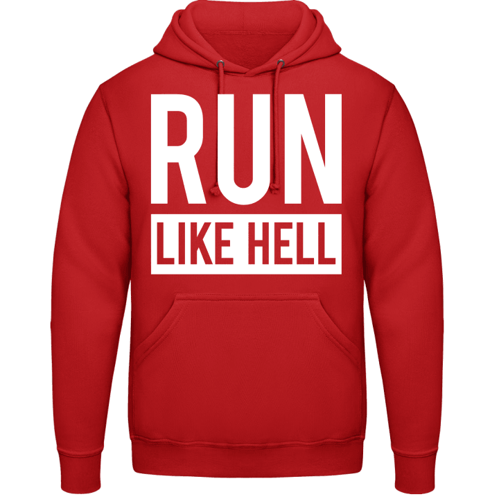 Run Like Hell Sweat à capuche contain pic