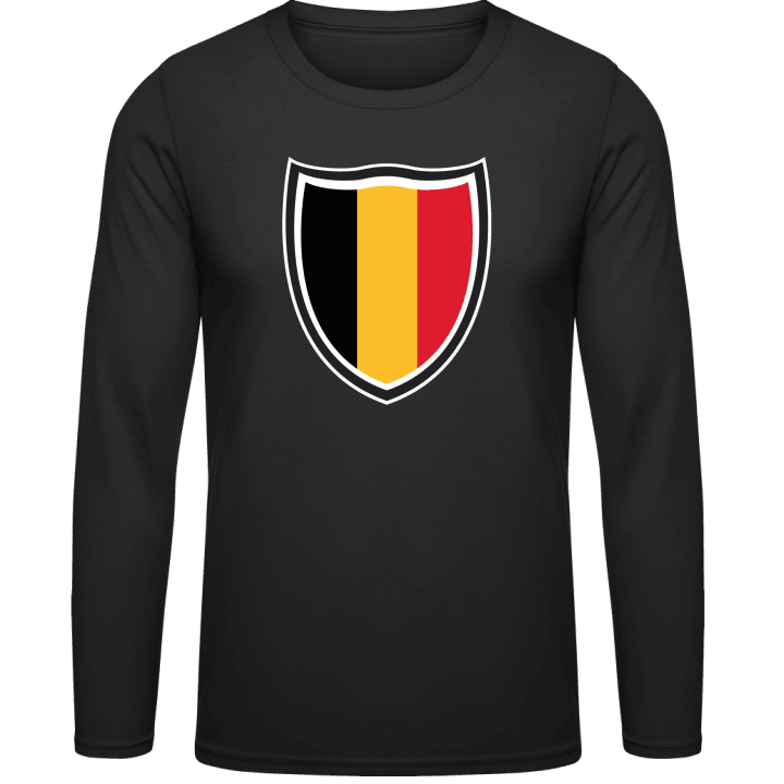 Belgium Shield Flag Long Sleeve Shirt 0 image