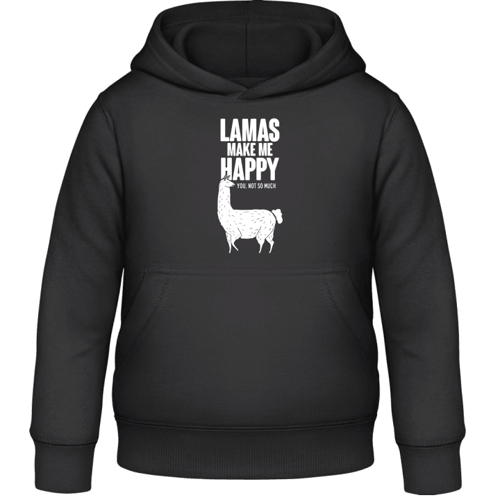 Llamas Make Me Happy Felpa con cappuccio per bambini 0 image