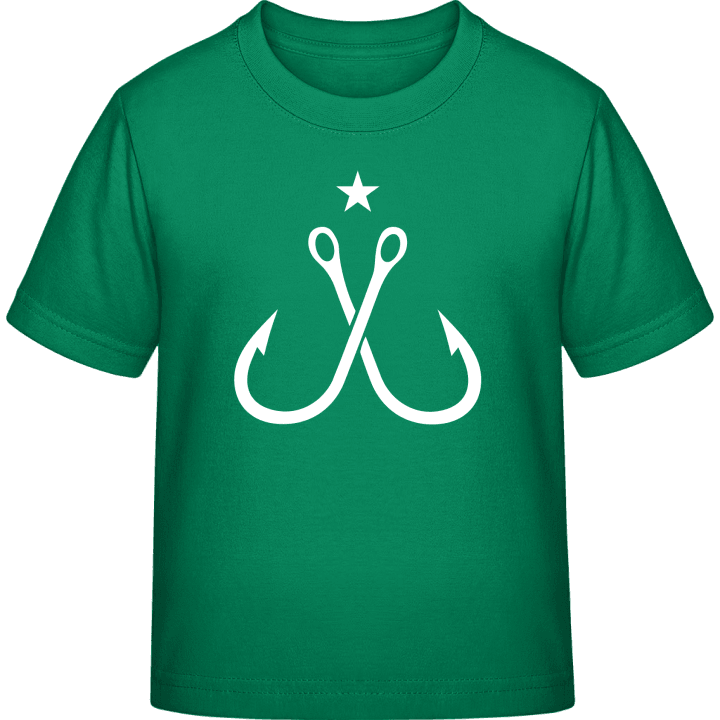 Fishhooks with Star Kinderen T-shirt contain pic