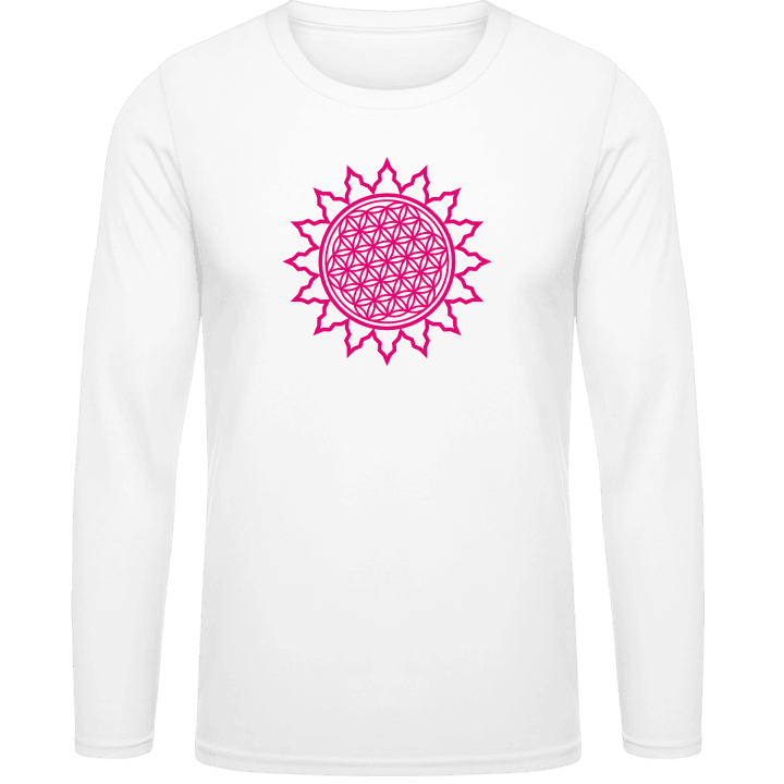 Flower of Life Shining T-shirt à manches longues contain pic