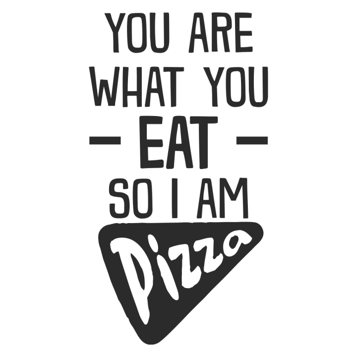 You Are What You Eat So I Am Pizza T-shirt à manches longues pour femmes 0 image