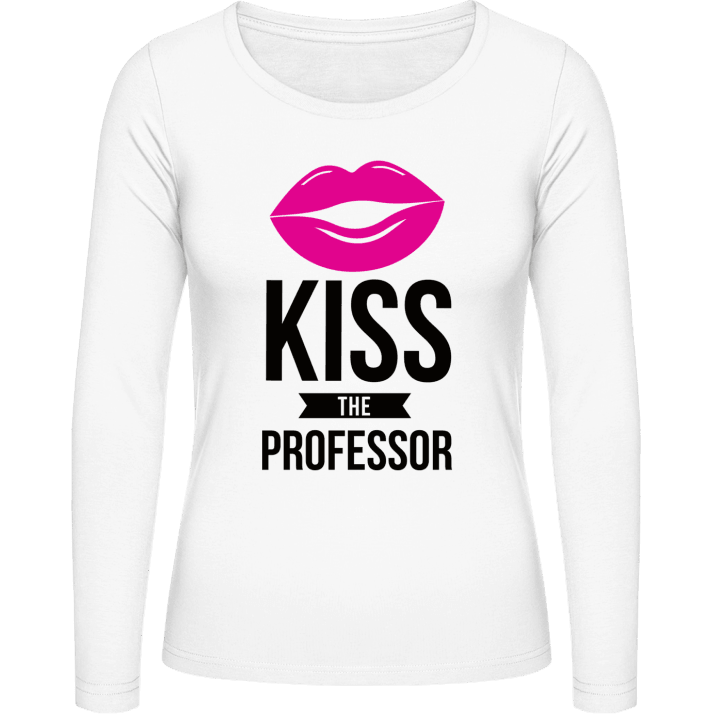 Kiss the professor Women long Sleeve Shirt 0 image