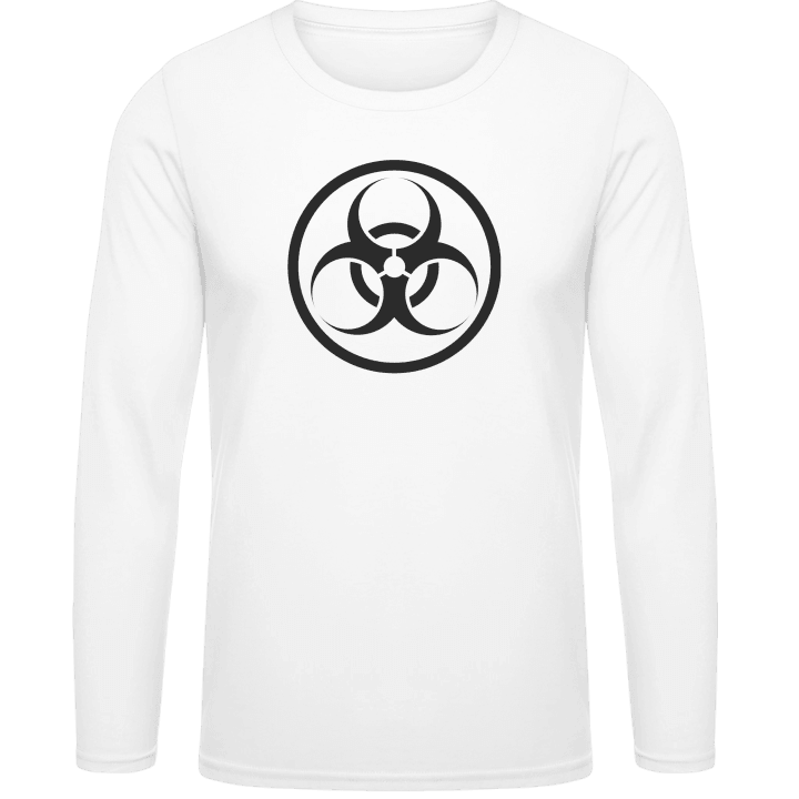 Biohazard Warning Sign Langarmshirt 0 image