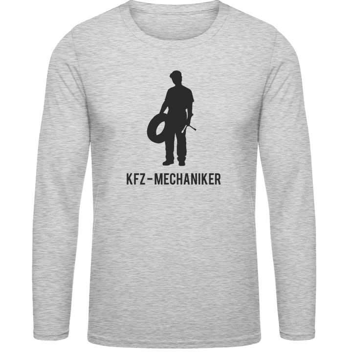 KFZ Mechaniker Langarmshirt contain pic