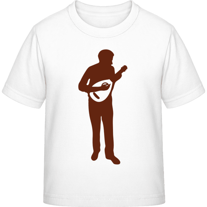 Mandolinist Illustration Kinder T-Shirt contain pic