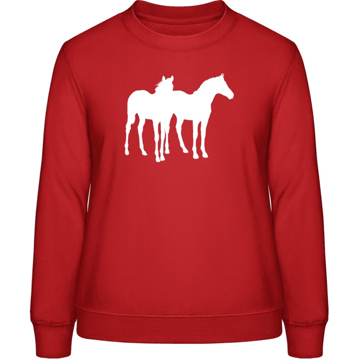 Pferde Frauen Sweatshirt 0 image