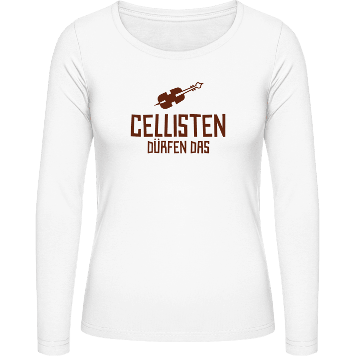 Cellisten dürfen das Frauen Langarmshirt contain pic