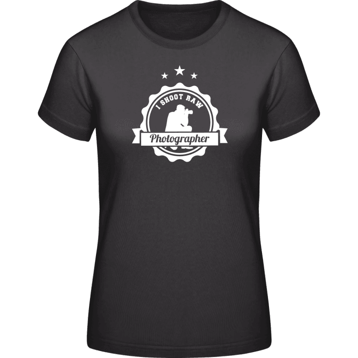 I Shoot Raw Photographer T-shirt pour femme contain pic