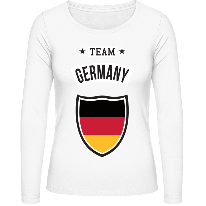 Team Germany Frauen Langarmshirt contain pic