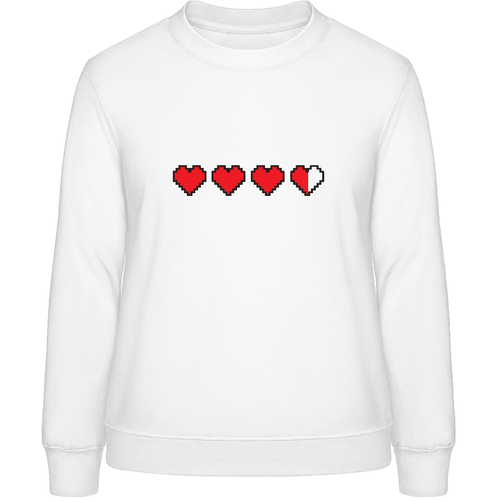 Loading Hearts Sweat-shirt pour femme contain pic