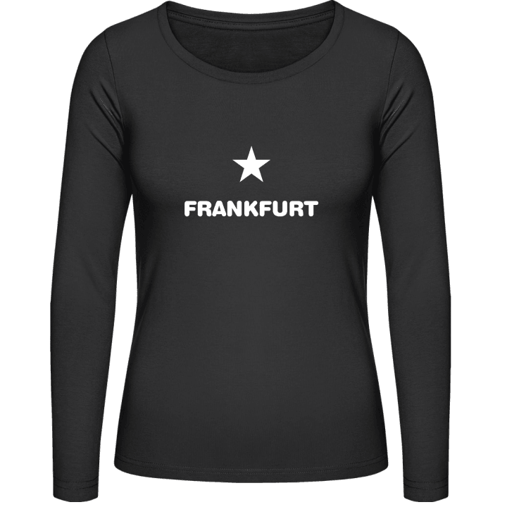 Frankfurt Stadt Frauen Langarmshirt contain pic