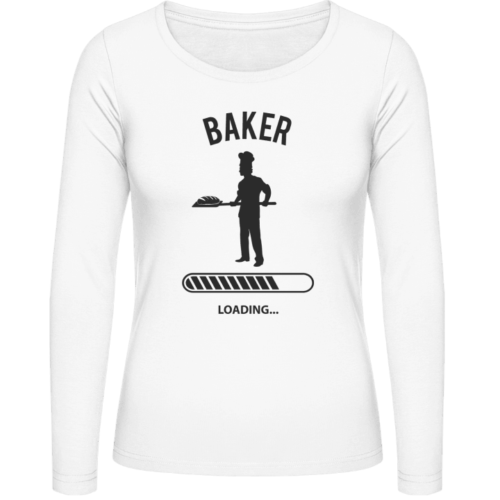 Baker Loading T-shirt à manches longues pour femmes contain pic