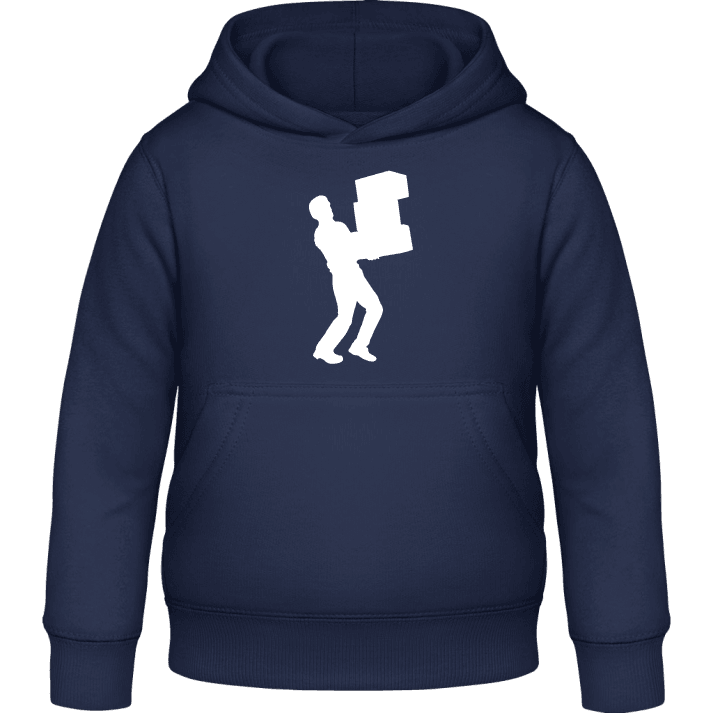 Moving Man Kids Hoodie contain pic