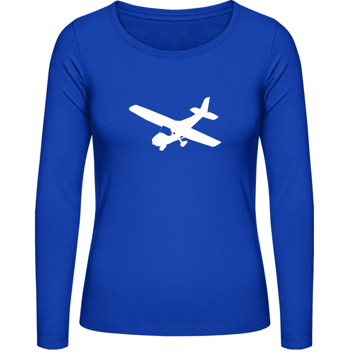 Cessna Airplane Vrouwen Lange Mouw Shirt 0 image