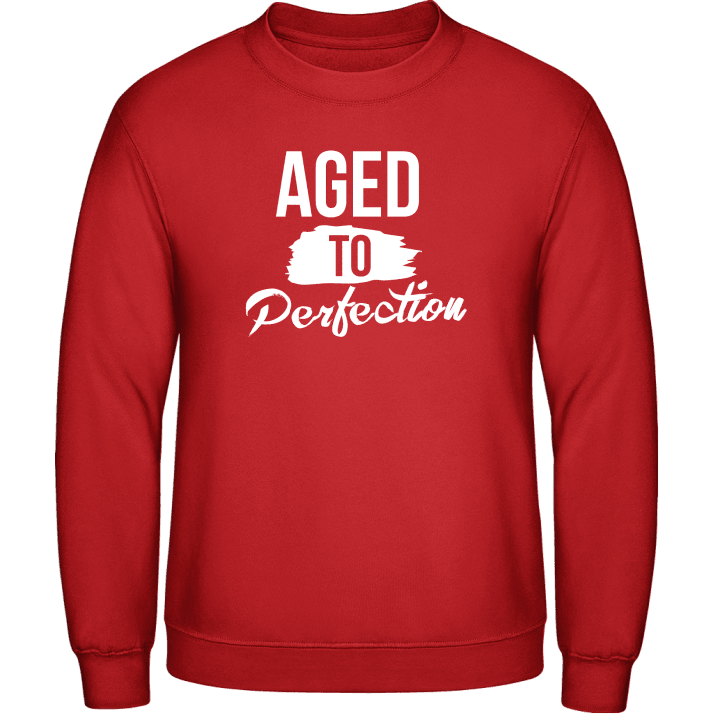 Aged To Perfection Birthday Sweatshirt 0 image