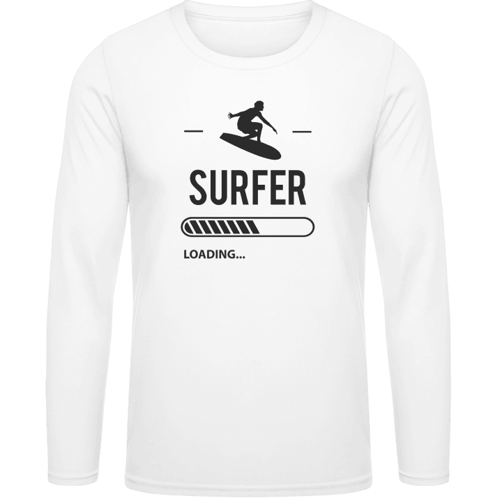 Surfer Loading T-shirt à manches longues contain pic