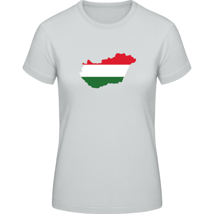 Hungary Map T-skjorte for kvinner contain pic