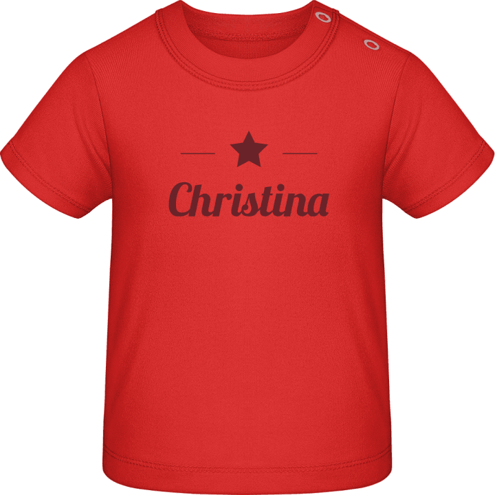Christina Star Baby T-skjorte contain pic