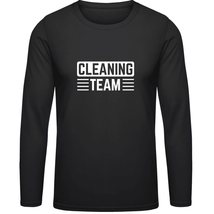 Cleaning Team Langarmshirt contain pic