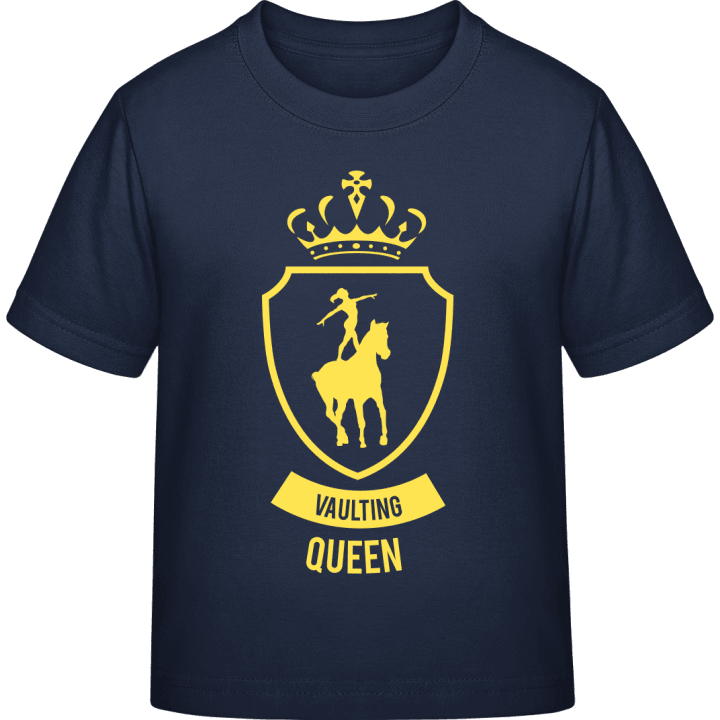 Vaulting Queen T-shirt för barn contain pic