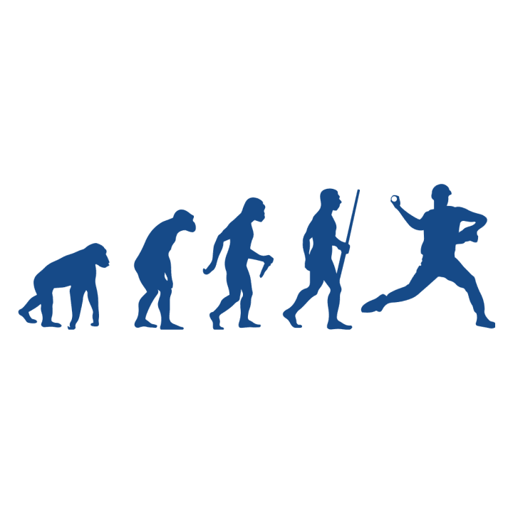 Baseball Pitcher Evolution T-shirt för bebisar 0 image