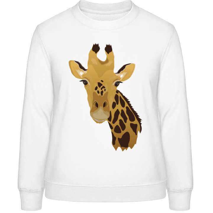 Giraffe Head Realistic Women Sweatshirt 0 image