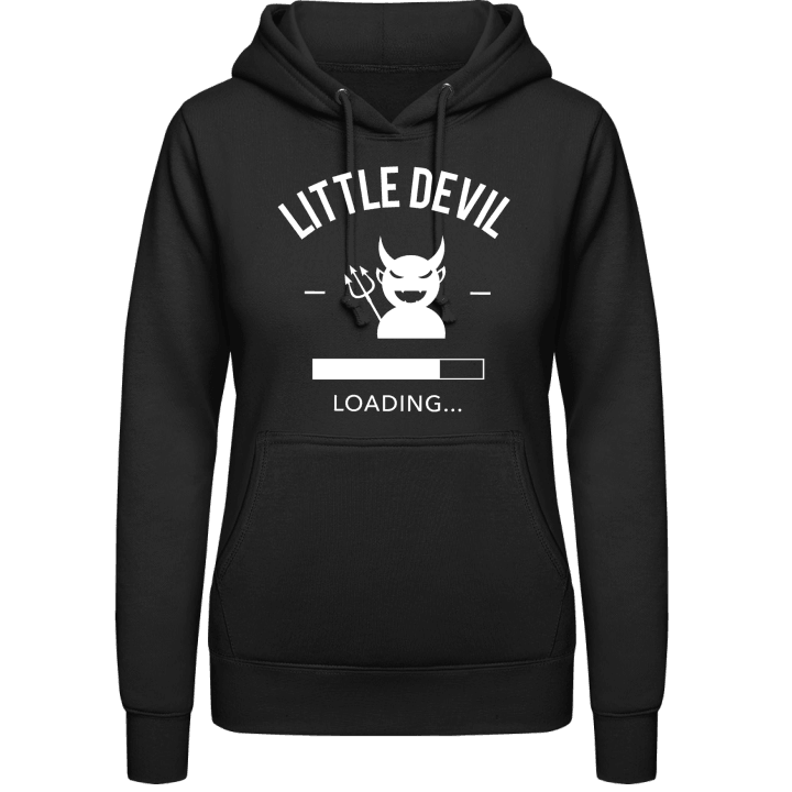 Little devil loading Women Hoodie contain pic