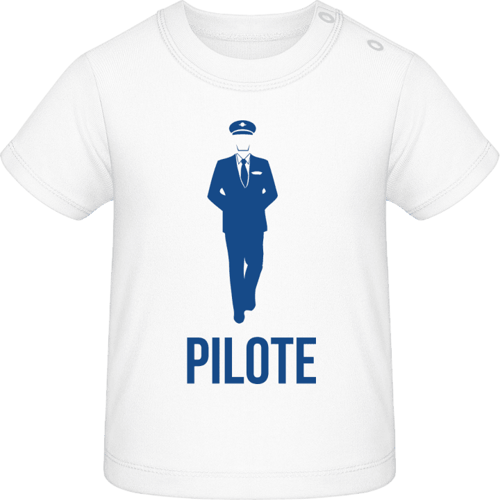 Pilote Baby T-skjorte contain pic