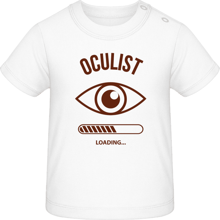 Oculist Loading Camiseta de bebé contain pic