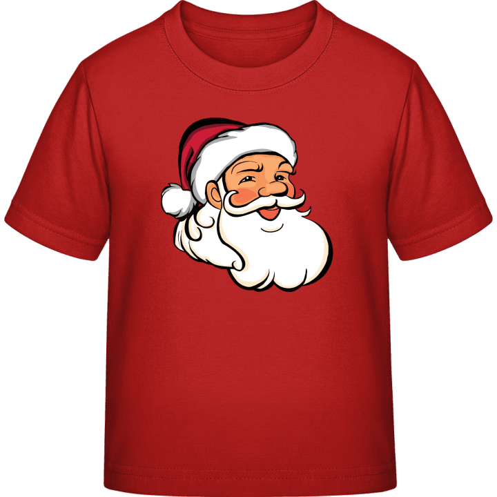 Weihnachtsmann Gesicht Kinder T-Shirt 0 image