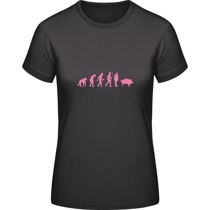 Evolution Of Pigs T-shirt för kvinnor 0 image