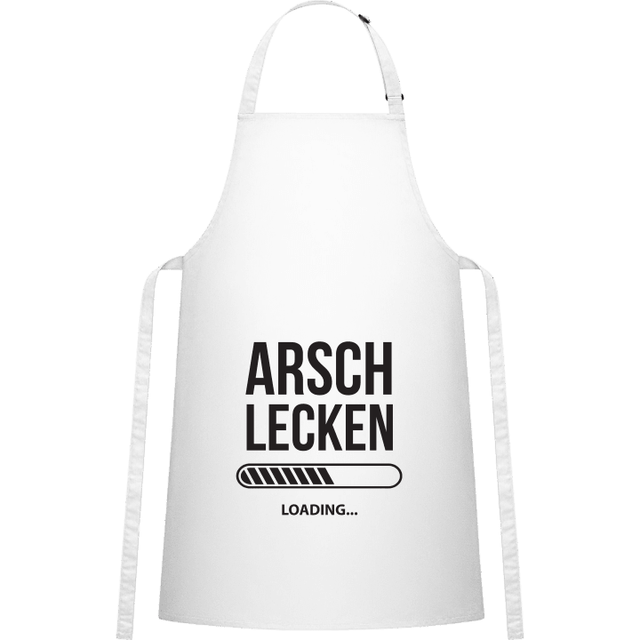 Arsch Lecken Delantal de cocina contain pic