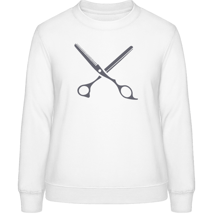 Hairdresser Scissors Sweatshirt för kvinnor contain pic