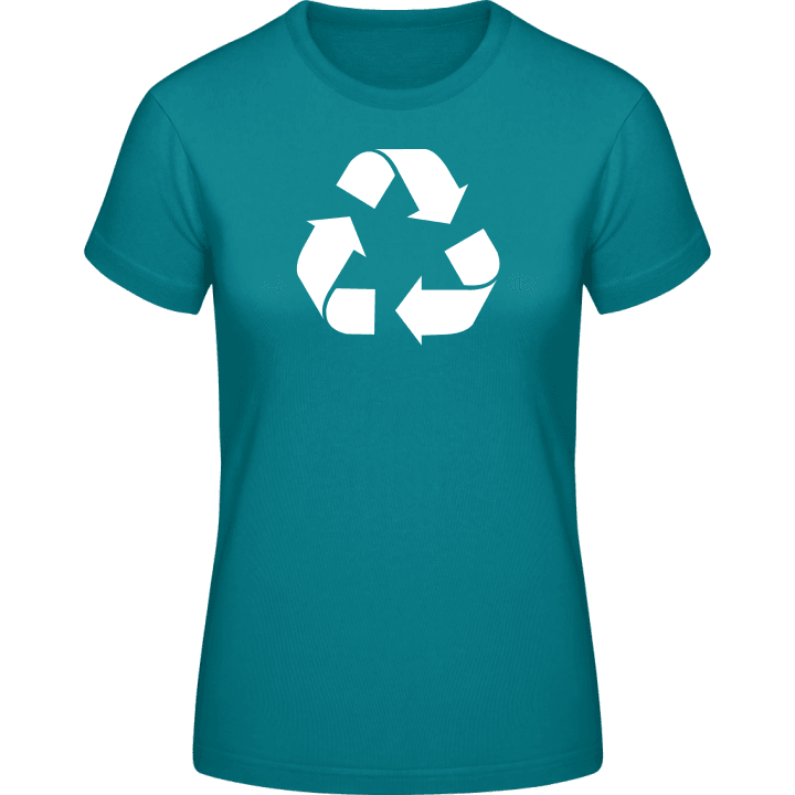 Recycling T-shirt för kvinnor contain pic