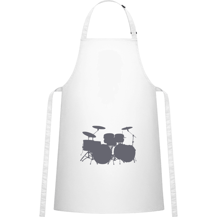 Drums Silhouette Kitchen Apron contain pic
