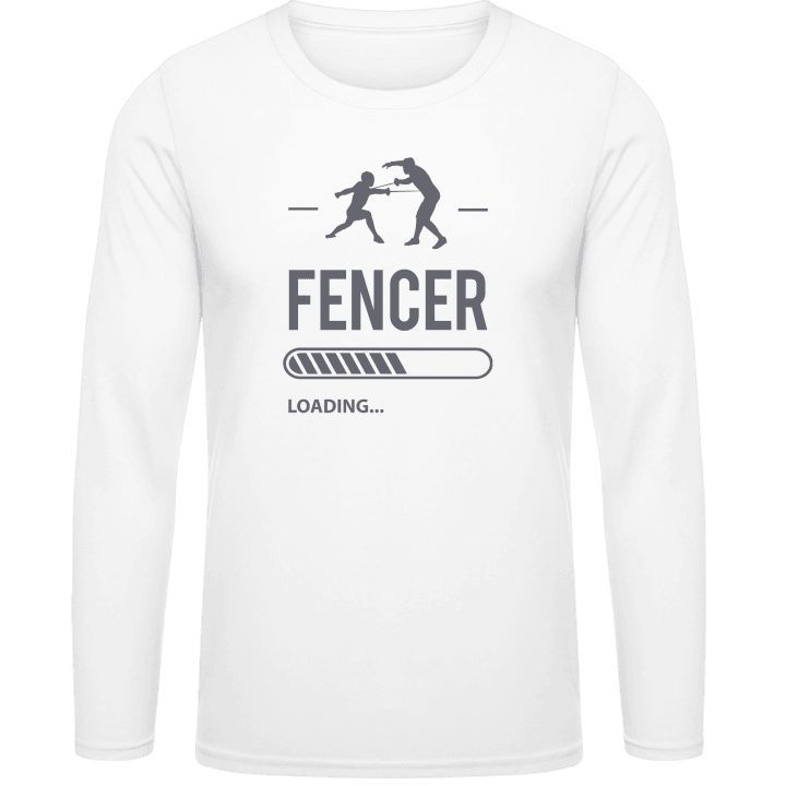 Fencer Loading Langarmshirt contain pic